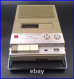 VTG MidCentury MFG in Japan SEARS Portable Cartridge/Cassette Player/Working