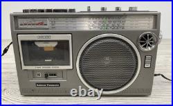 VTG National Panasonic RX-2350F 4 Band Radio Cassette Recorder Tested/Works /s