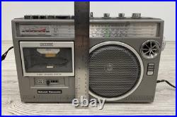 VTG National Panasonic RX-2350F 4 Band Radio Cassette Recorder Tested/Works /s