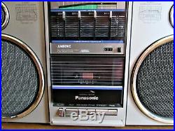 VTG Panasonic Boombox RX-5050 FM/AM Stereo Radio Cassette Recorder