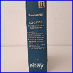 VTG Panasonic Portable Recorder RQ-2105 NEW IN BOX Has Not Been Taken Out Of Box