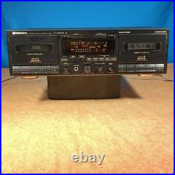 VTG Pioneer CT-W830R Double Cassette Deck Dolby HX Pro Pristine Condition