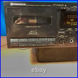 VTG Pioneer CT-W830R Double Cassette Deck Dolby HX Pro Pristine Condition