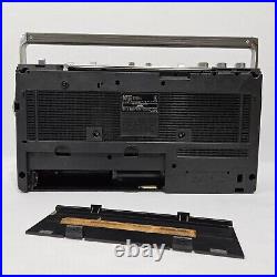 VTG Quasar Panasonic GX-3621. 2-way 4-Speaker Cassette Recorder Boombox Works