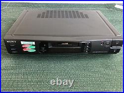 VTG SONY EV-C200 VIDEO 8 Hi8 8mm VCR CASSETTE RECORDER TESTED WORKS No Remote