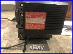 VTG SONY Trinitron KV-4100 TV AM FM Micro Cassette Recorder with Box Retro Gaming