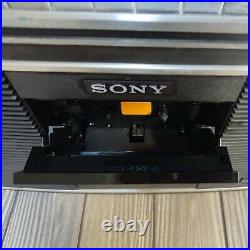 VTG. Sony CF-580 AM/FM Stereo Cassette Player Recorder 4 Speaker Matrix WORKS