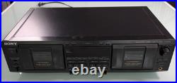 VTG Sony Dual Cassette Deck Model TC-WE635 Serial # 8120476