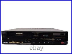 VTG Sony Super BetaMax SL-330 Beta Tape Player Video Cassette Recorder VCR