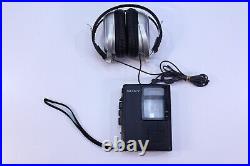 VTG Sony TCM-S64V Stereo Cassette-Corder Players Tape Deck Recorder Bundle Lot