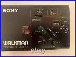 VTG Sony WM-D3 Professional Walkman Stereo Cassette-Corder Recorder FOR PARTS