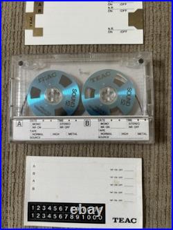 VTG TEAC Sound 52 Reel to Reel Audio Cassette Tape Green Normal Bias Lot Of 6 NR