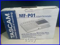 VTG Tascam MF-P01 Analog 4 Track Cassette Tape Recorder TESTED WORKING