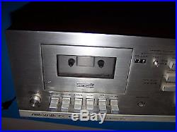 Very Nice! Vintage Soundesign Model TX-497 Stereo Cassette Player/Recorder