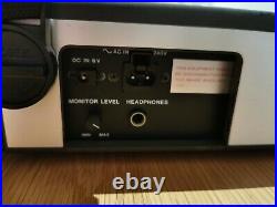 Very rare vintage high spec Sony TC-158SD portable cassette recorder. Retro
