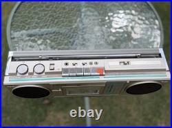 Victor RC-S33 Rare Vintage Cassette Recorder Boombox Working JVC Stereo Warranty