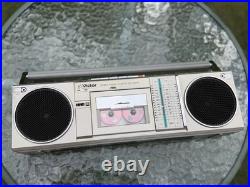 Victor RC-S33 Rare Vintage Cassette Recorder Boombox Working JVC Stereo Warranty