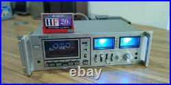 Video/serviced' Sony TC-K5 vintage old cassette tape recorder deck- Rackmount