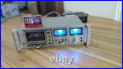 Video/serviced' Sony TC-K5 vintage old cassette tape recorder deck- Rackmount