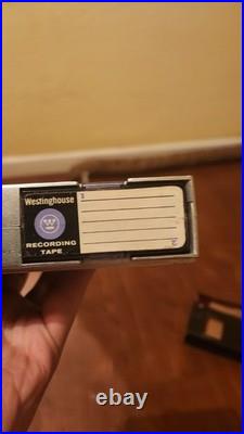 Vintage 1964 Westinghouse H29R1 Micro-Pack 35 Tape Recorder WORKING with Tape&Case