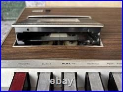 Vintage 1969 Ampex Micro 86 20 Watts Cassette Recorder With Original Manual