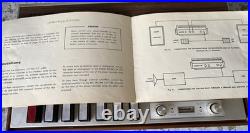 Vintage 1969 Ampex Micro 86 20 Watts Cassette Recorder With Original Manual