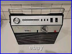 Vintage 1970's Craftsman Radio Cassette Recorder Player AC/DC Cassette Works EUC