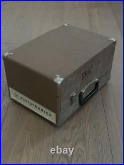 Vintage 1970s Audiotronics Analog Tape Recorder Cassette Deck Model 130A