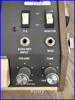 Vintage 1970s Audiotronics Analog Tape Recorder Cassette Deck Model 130A