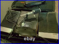 Vintage 1970s SONY TC-124CS Stereo Cassette-Corder Recorder Speakers, Mic Bag 20