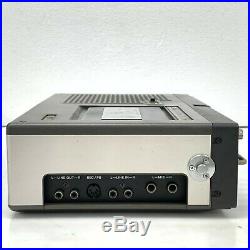 Vintage 1970s sony TC-3000SD Portable Cassette Player Recorder Japan HJ