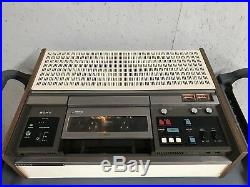 Vintage 1972 Sony Video Cassette Recorder VO-2600 U-Matic 3/4 SP Rare