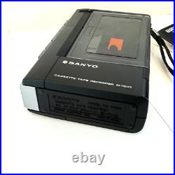 Vintage 1975 Sanyo Cassette Player recorder M1001 Mint Vintage 1975 Sanyo Cassette Player recorder M1001 Mint