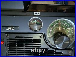 Vintage 1976 JVC Radio-Tv-Cassette-Mic Mixer-Amplifier Receiver Recorder boombox