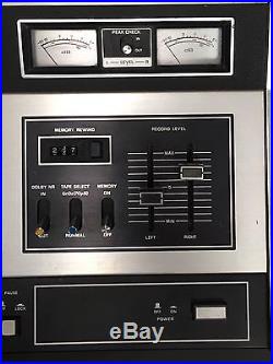 Vintage 1976 Technics Stereo Cassette Tape Deck 263au Player Recorder Dolby