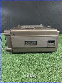 Vintage 1978 JCPenney Solid State TV Raido/Cassette Recorder Tested Video Proof