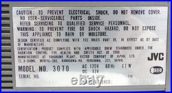 Vintage 1978 Japanese JVC Model #3070 Radio-Tv-Cassette-Recorder