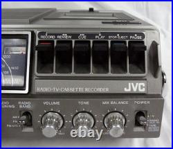 Vintage 1978 Japanese JVC Model #3070 Radio-Tv-Cassette-Recorder