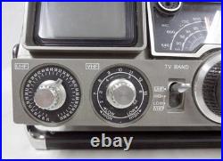 Vintage 1978 Japanese JVC Model #3070 Radio-Tv-Cassette-Recorder