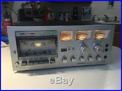Vintage 1978 Pioneer CT-F700 Stereo Cassette Tape Deck. Works & Records Fine