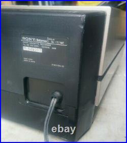Vintage 1979 SONY Sl-t7 ME Betamax VCR Video Cassette Recorder Rare collectors