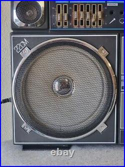 Vintage 1980's Lloyd's PT003 Jumbo BOOMBOX Ghetto Blaster RADIO/Double CASSETTE