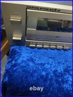 Vintage 1980's Marantz SD 221 Stereo Cassette Deck Tape Recorder Player Works