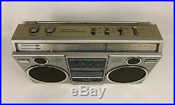 Vintage 1980's Panasonic RX-5050 FM/AM Stereo Radio Cassette Recorder Boombox
