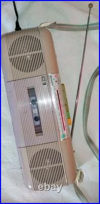 Vintage 1980's SHARP QT-50L AM/FM Stereo Radio Cassette Recorder Good condition