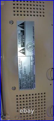 Vintage 1980's SHARP QT-50L AM/FM Stereo Radio Cassette Recorder Good condition