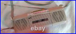 Vintage 1980's SHARP QT-50L AM/FM Stereo Radio Cassette Recorder Good condition