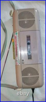 Vintage 1980's SHARP QT-50L AM/FM Stereo Radio Cassette Recorder Good condition