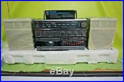 Vintage 1980s Ge Fm/am Stereo Cassette Recorder Boombox New Old Stock
