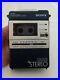 Vintage-1982-Sony-AM-FM-Radio-Microcassette-Recorder-M-80-Metallic-NAVY-BLUE-01-ljcd